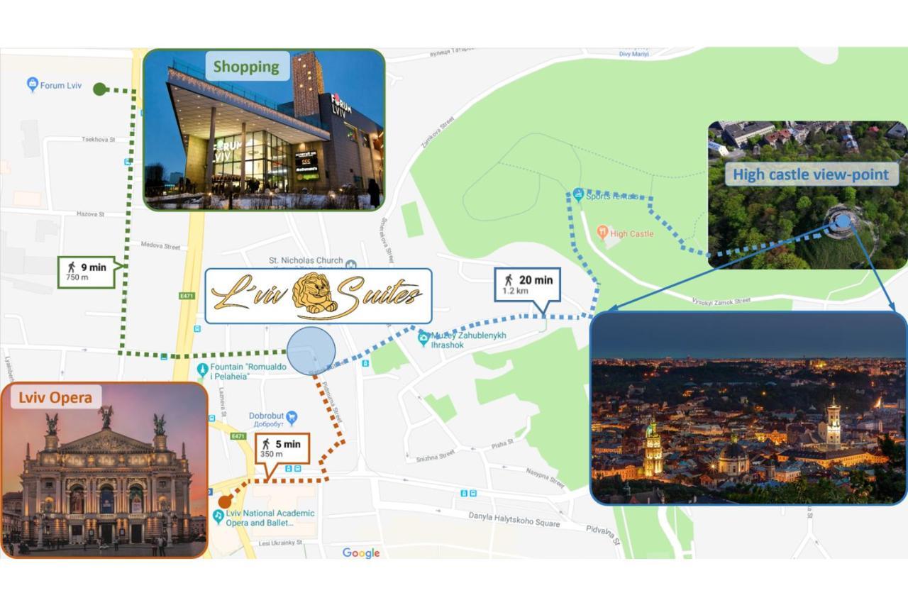 Lviv Suites At Pidmurna St. 20 Kültér fotó